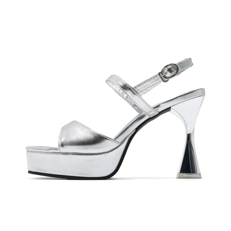 Be Good One Strap Sandals 10cm Women's-12