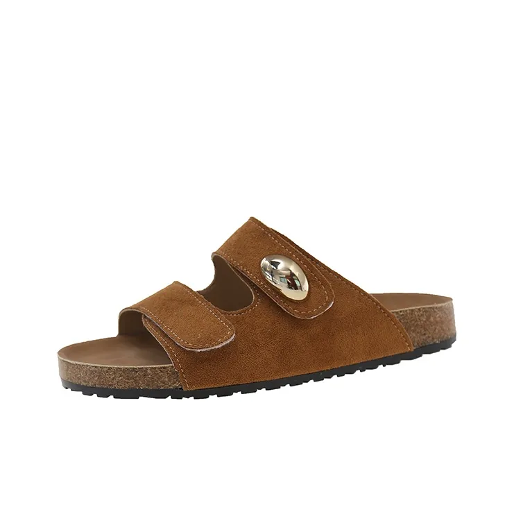 WUJI Slip Resistant Abrasion Resistant Slide Slippers Women's-9
