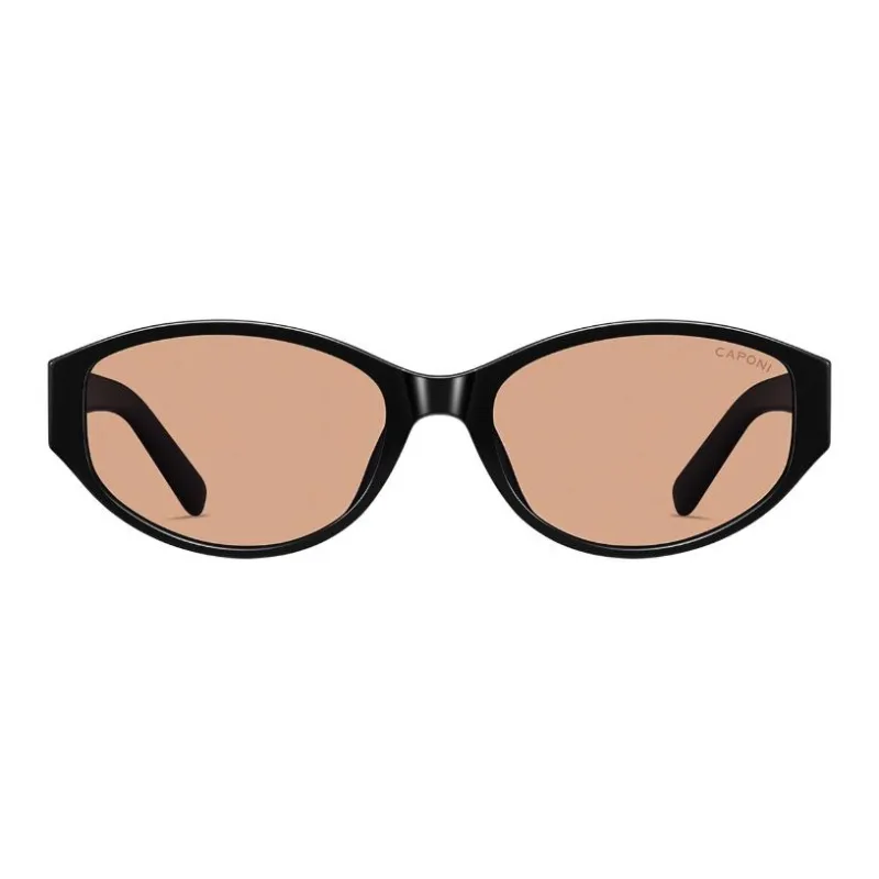 CAPONI TR/Memory Plastic EMS Irregular Shape Sunglasses Unisex Multicolor-7