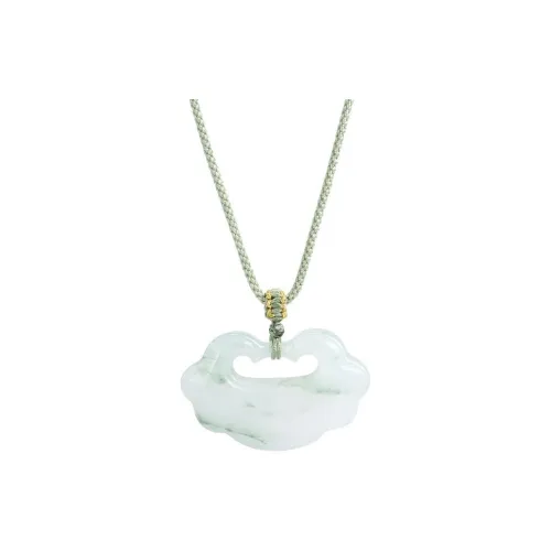 Dora Skewers Cinnabar Jade Pendants Unisex
