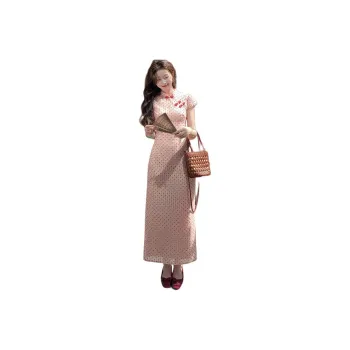 Mu Xiao Xin Short Sleeved Dress Women's