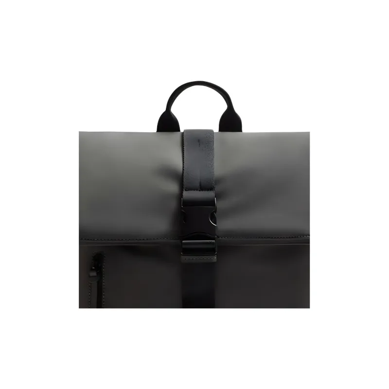 ZARA Polyester Blend With Polyurethane Backpack Men's Gray-2