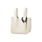 Creamy White+Ebony Wood Bead Charm