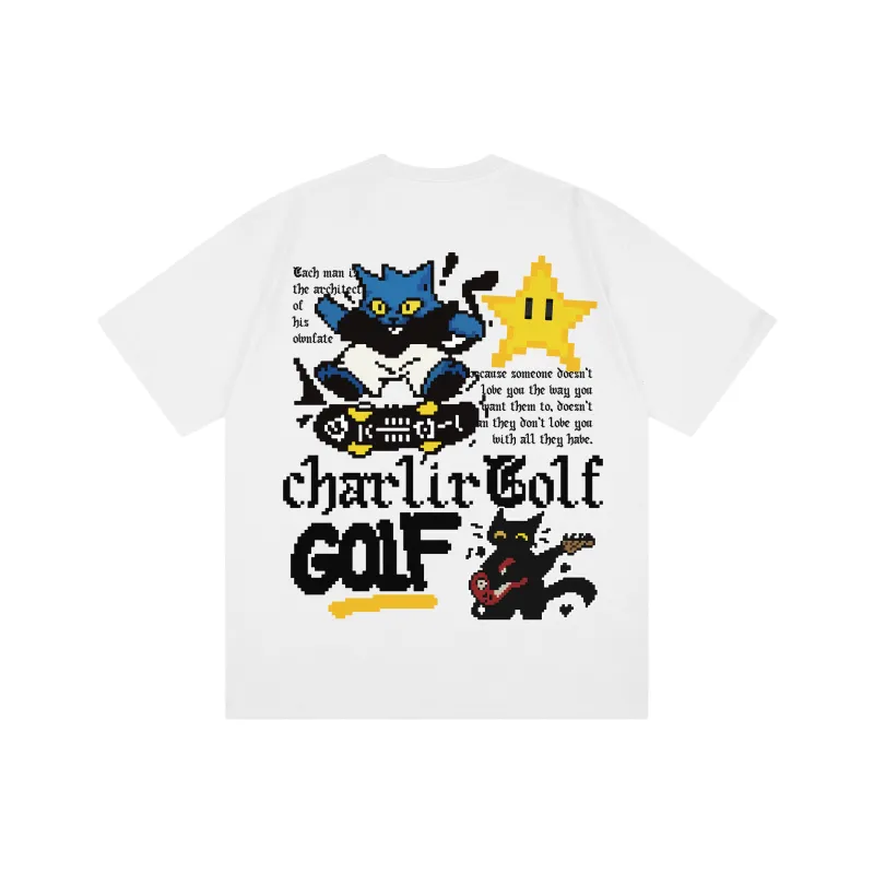 CHARLIE GOLF T Shirts Unisex-4