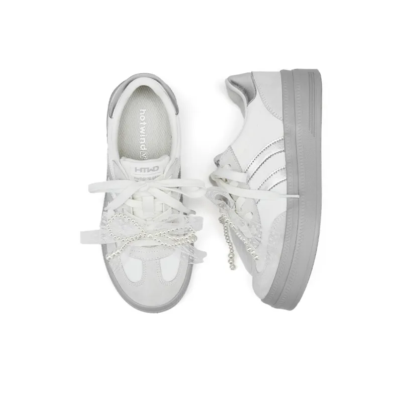 Hotwind Virtue Collection Ballet Style German Army Trainers Low Top Skateboard Shoes Women's-16