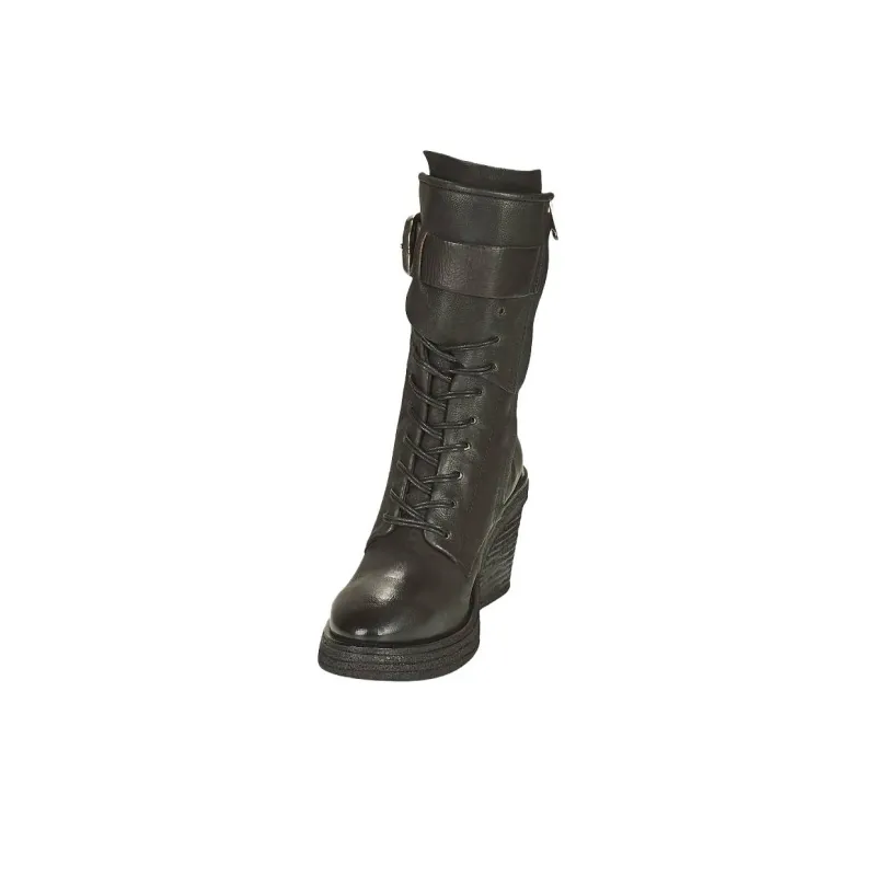 AirStep TALL Ankle Boots 8cm Women's Black-2