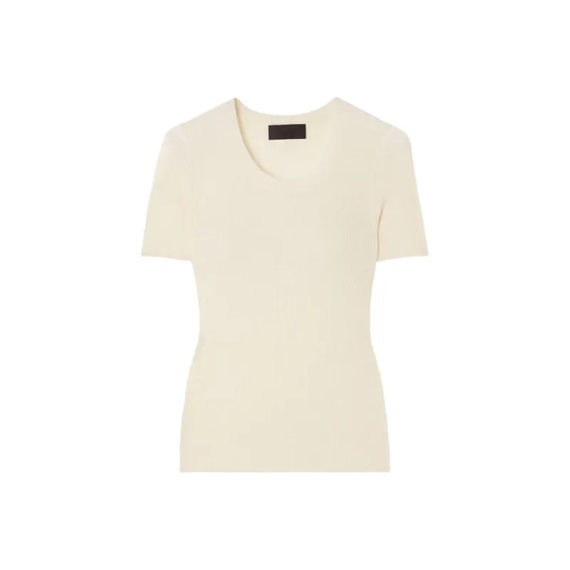 NILI LOTAN T Shirt Women's Ivory White-0