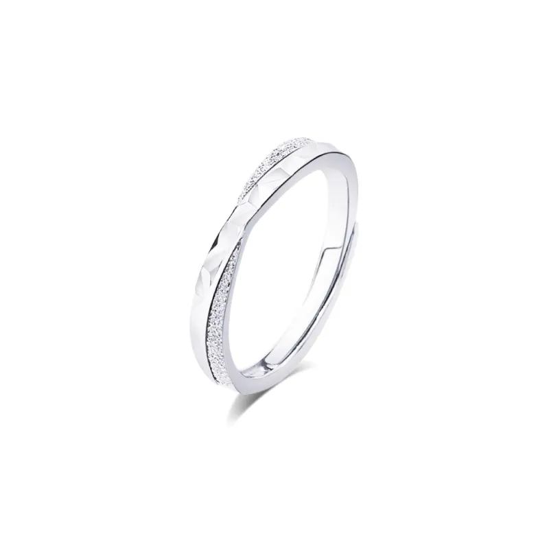 KUMET Sterling Silver Rings Unisex-5