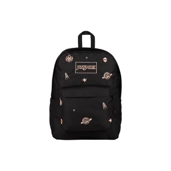 JanSport Polyester Backpack Unisex Black