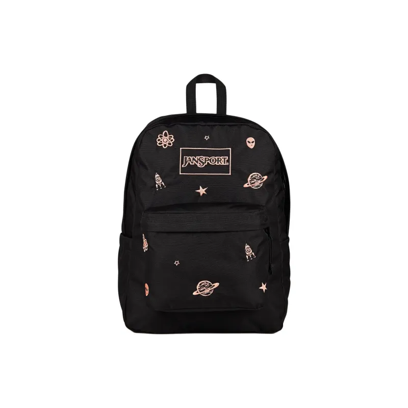 JanSport Polyester Backpack Unisex Black-0