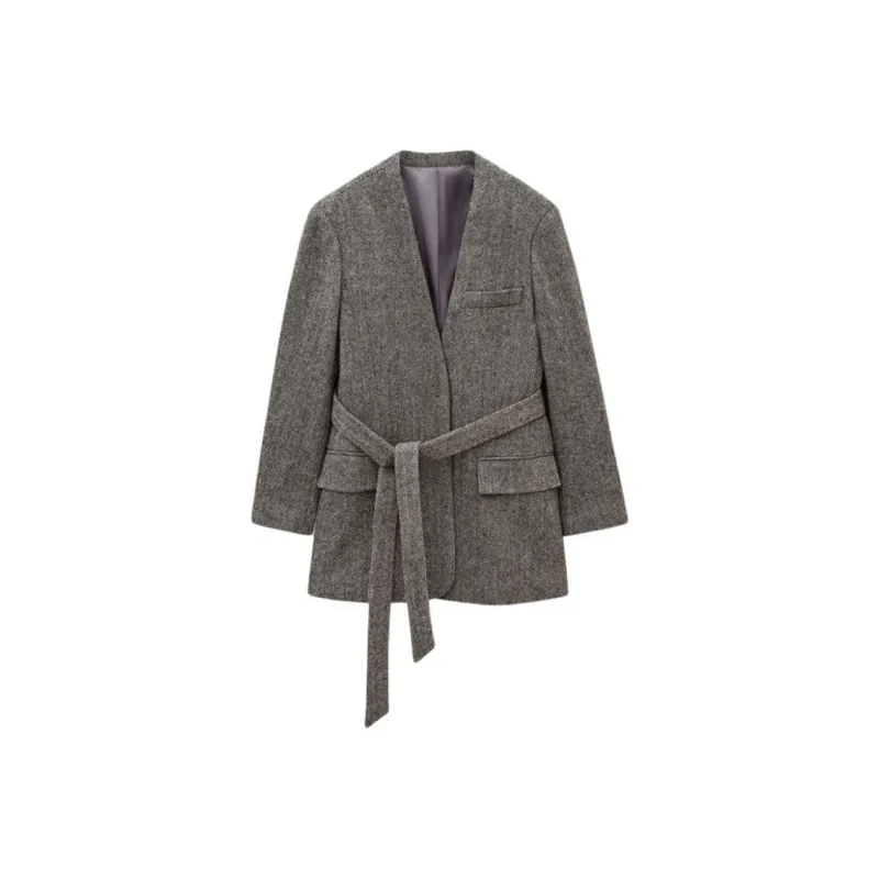 INSUN Business Suits Women's Smoke Gray-0