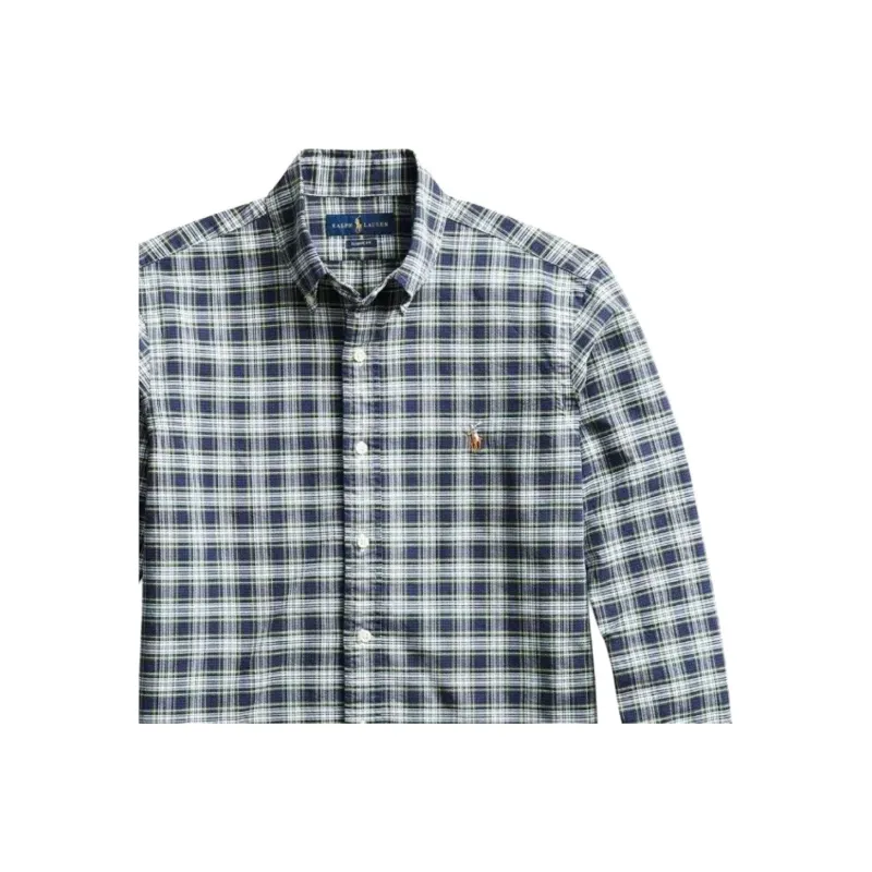 Polo Ralph Lauren SS24 Shirt Men's Marine Blue-3