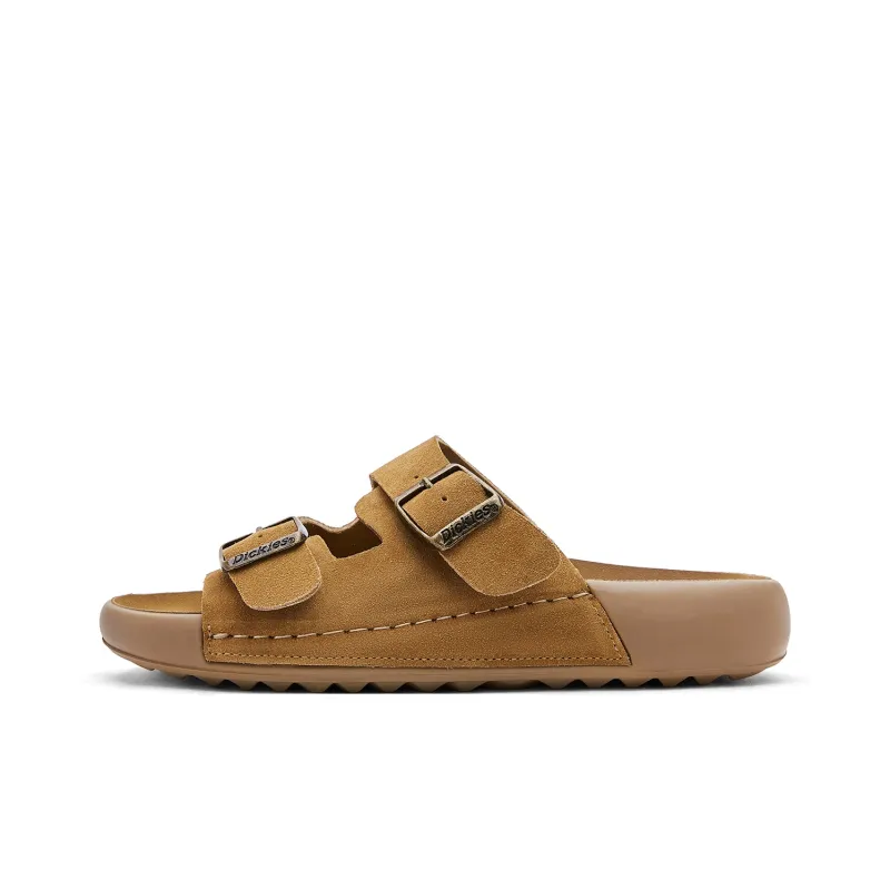 Dickies Slide Slippers Women's Brown/Khaki/Yellow/Pink-0