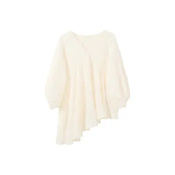 3COLOUR Chiffon Doll Shirt Women's