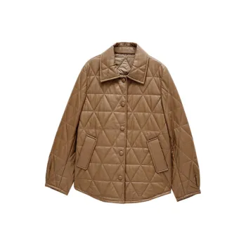 INSUN Puffer Jackets Women's Camel