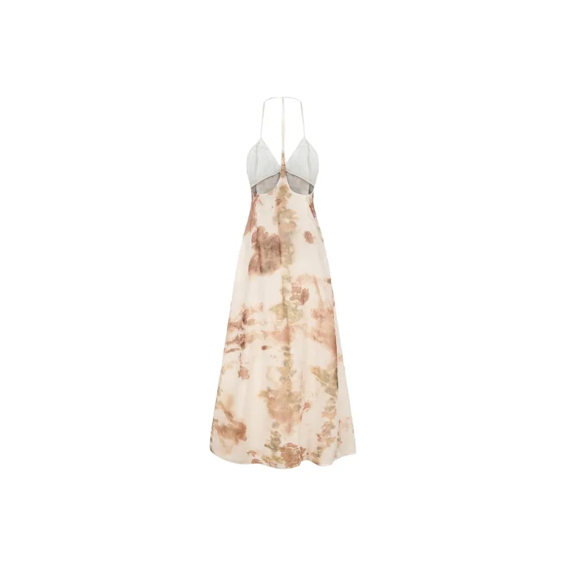 Oude Waag Slip Dresses Women's Orange-1
