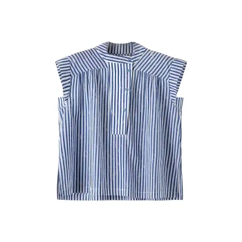 Late White Shirt Women's Stripes