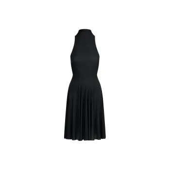 SKIMS SS25 MILKY SHEER HIGH NECK MIDI DRESS Sleeveless Dress Women's