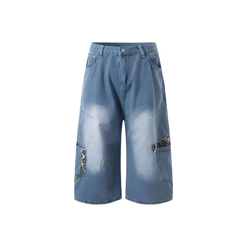 VERAF CA Denim Shorts Unisex-2