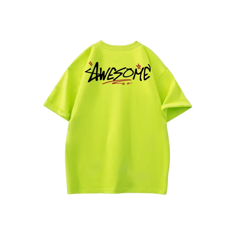 Warrior Huichao Riding The Wind Collection Drop Shoulder Sleeve T Shirt Women's-26