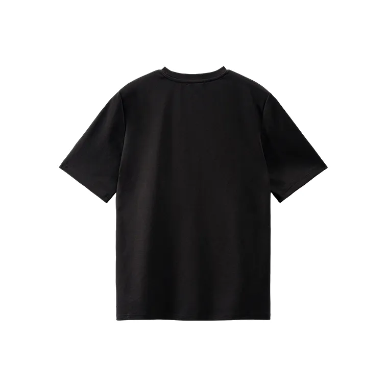 CAISEDI T Shirts Men Black-1