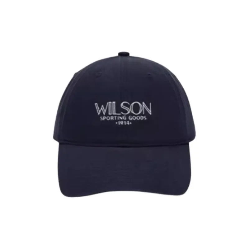 Wilson Cotton Baseball Caps Unisex Marine Blue-1
