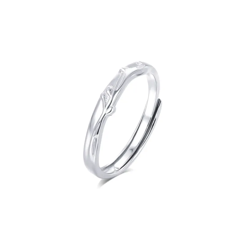 KUMET Sterling Silver Rings Unisex-5