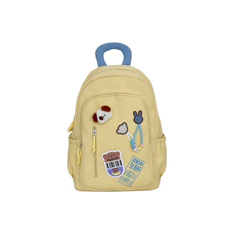 Vack Nylon Backpack Unisex Multicolor-10