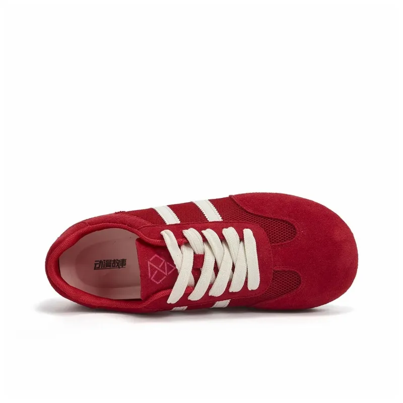 Anime Story Slip Resistant, Abrasion Resistant, Breathable, Lightweight Low Top Casual Shoes Women's-3