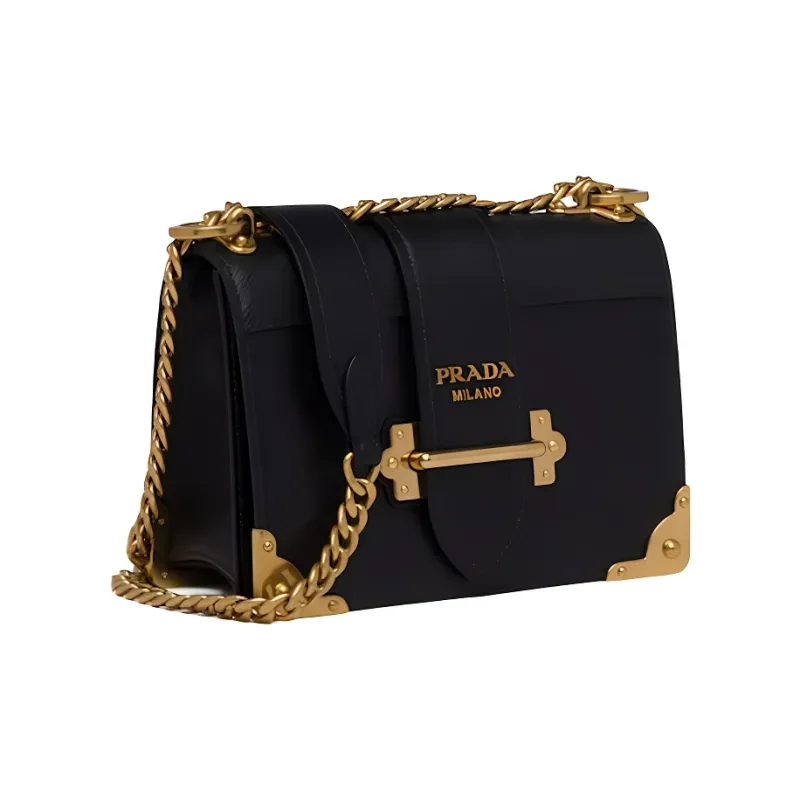 PRADA Cahier Shoulder Bags-1