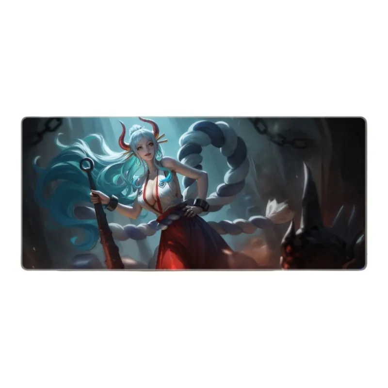 DANYIN One Piece Extra Large Anime Tubas Thickened Keyboard Pad Mouse Pads-10