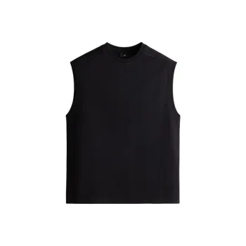 H&M Tank Tops Men Black