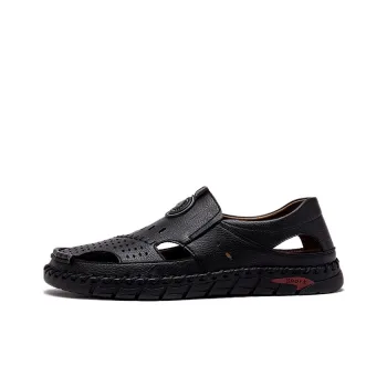 JOSINY Quick Dry Slip Resistant River Trekking Shoes Men's Black