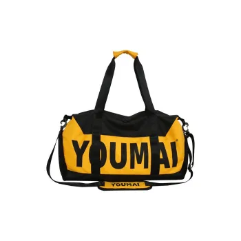 MTribe Nylon Travel Bag Unisex Yellow/Purple/Pink/Black/Khaki