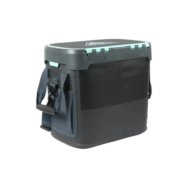 Columbia Waterproof Keep Warm Bag For Travel Storage Unisex Black & Light Cyan-2