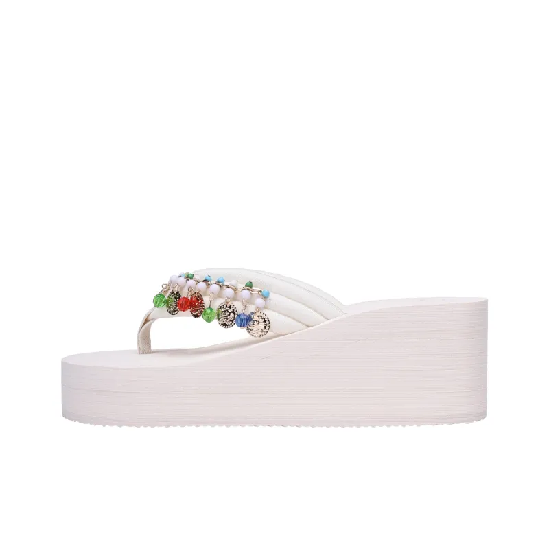 XMISTUO Quiet Abrasion Resistant Slip Resistant Flip Flops Women's-9