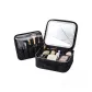 PU Leather Black[Rechargeable LED Light Full Mirror]