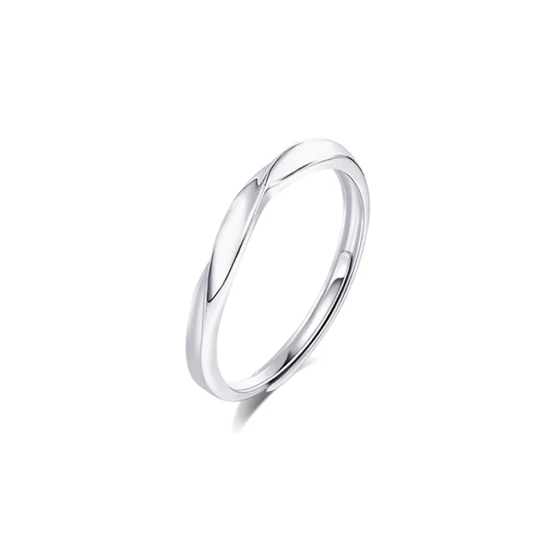 KUMET Sterling Silver Rings Unisex-5