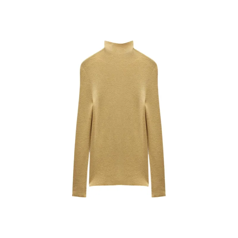 INSUN Cashmere Sweaters Women's Light Yellow-0