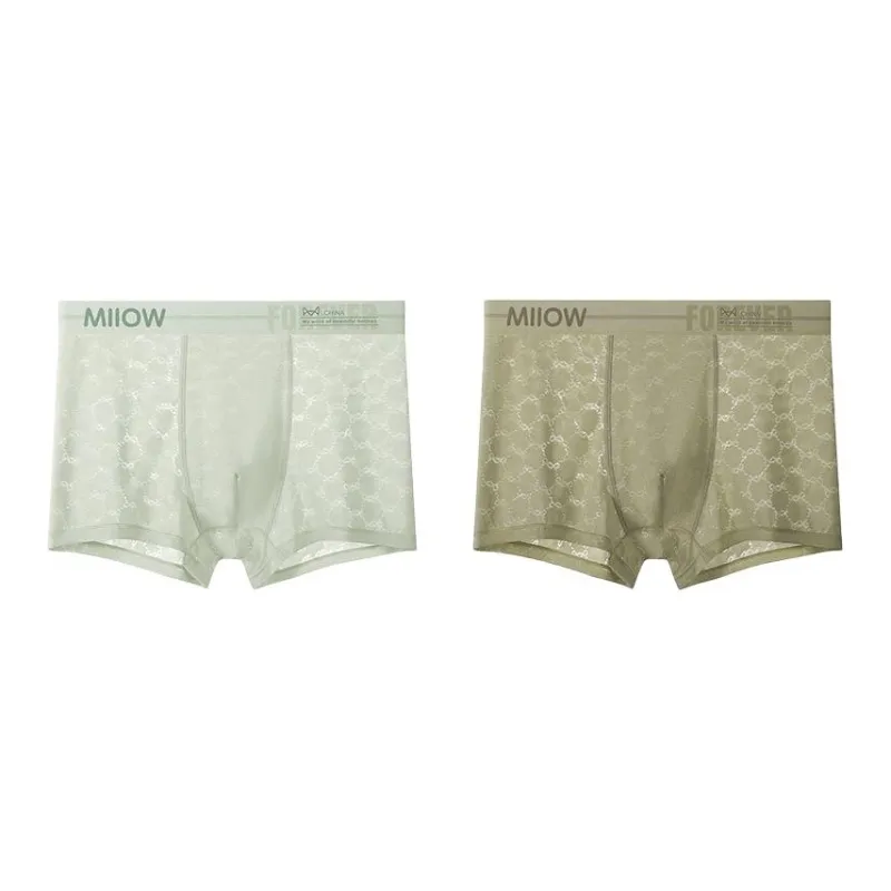 MIIOW Trendy Party Collection Cooling Summer Collection Underpants Men's Combo Set-15
