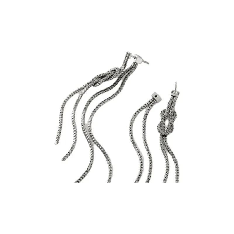 JOHN HARDY 925 Sterling Silver Earrings Women's Silver-2
