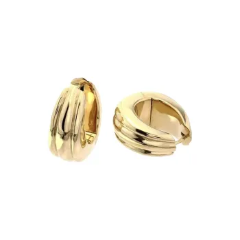 TOM WOOD 925 Sterling Silver Earrings Women's Gold