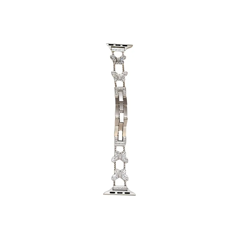 KVZUVUU Apple Compatibility Watch Band Metal-0