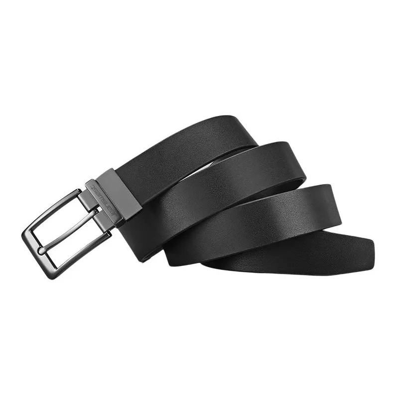 JEANSWEST Cow Split Leather Belts Men's 3.5cm-1