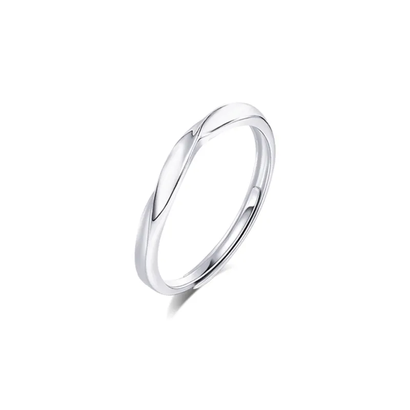KUMET Sterling Silver Rings Unisex-5