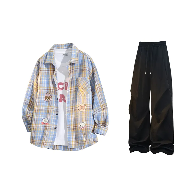 ORNOT Shirt Matching Set Unisex-12