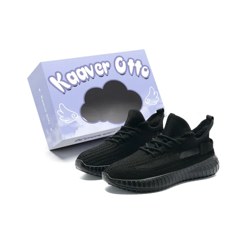 KAAVER OTTO Shock Absorbers Slip Resistant Breathable Low Top Casual Shoes Unisex-26