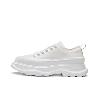 Kappa Back to Back Low Top Skateboard Shoes Women's Classic White