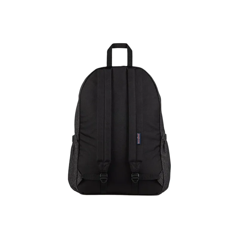 JanSport Recycled Polyester Backpack Men's Black Gray-3