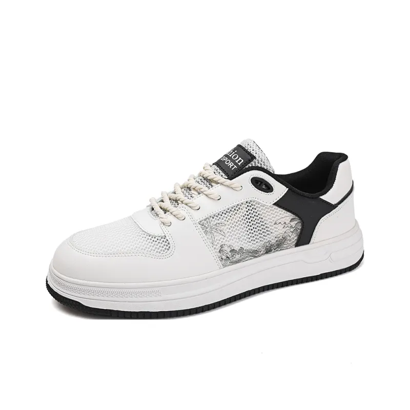 Dao Tu Sen Slip Resistant, Abrasion Resistant, Breathable Low Top Skateboard Shoes Men's-1